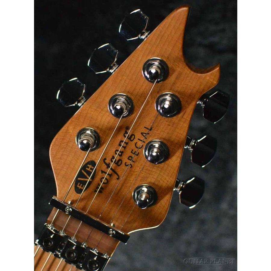 Evh Wolfgang Wg Standard Transparent イーブイエイチ Baked ウルフギャング Qm Maple Amber Fingerboard
