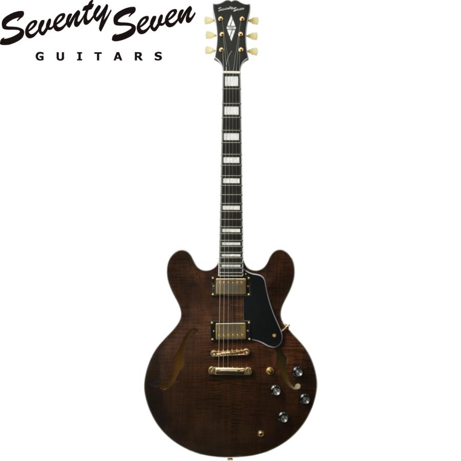 Seventy Seven Guitars EXRUBATO-CTM-JT -T-BLK-《エレキギター