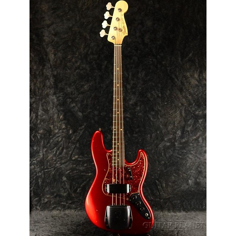 レビューで送料無料 Fender Custom Shop Custom Build 1964 Jazz Bass Journeyman Relic Candy Apple Red ベース 人気満点 H2i World