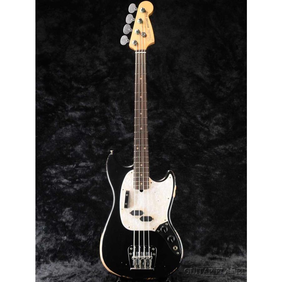 Fender Mexico JMJ Road Worn Mustang Bass -Black- Justin Mendal-Johnsen《ベース》｜guitarplanet