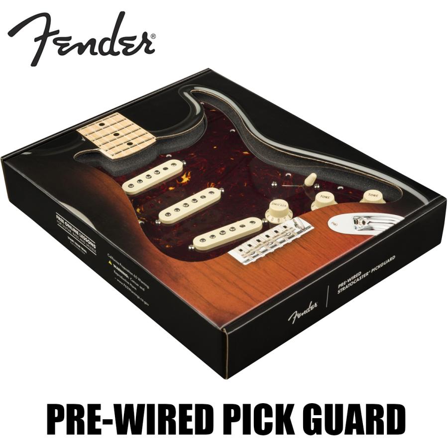 Fender Pre-Wired Strat Pickguard Original '57 / '62 SSS