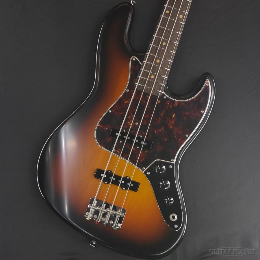 Freedom Custom Guitar Research Retro Series JB 4st -3 Tone Sunburst ...