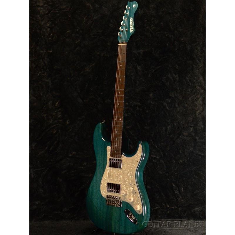 2020NAMM出展品】Freedom Custom Guitar Research ST Pepper -Blue