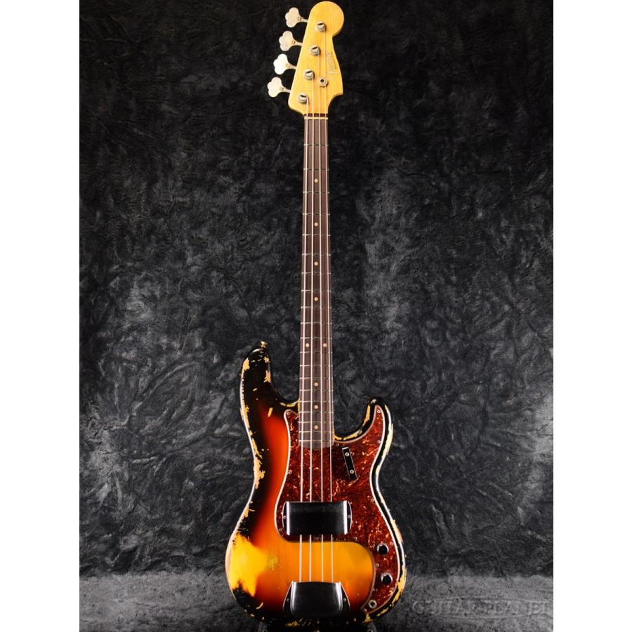 Fender Custom Shop ~2019 Custom Collection~ 1960 Precision Bass Heavy Relic -3 Color Sunburst-《ベース》｜guitarplanet