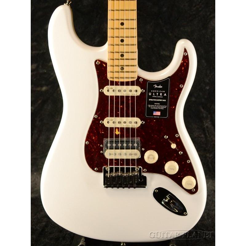 Fender USA American Ultra Stratocaster HSS -Arctic Pearl