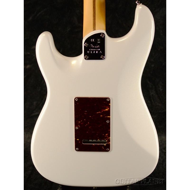 Fender USA American Ultra Stratocaster HSS -Arctic Pearl / Maple