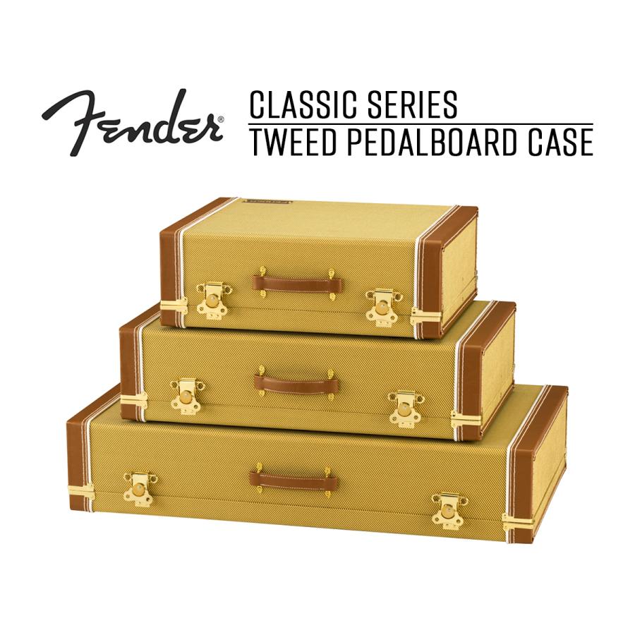 Fender Classic Series Tweed Pedalboard Case Medium │ エフェクターケース
