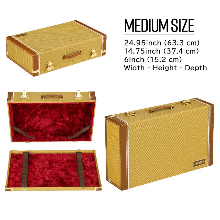 Fender Classic Series Tweed Pedalboard Case Medium │ エフェクターケース