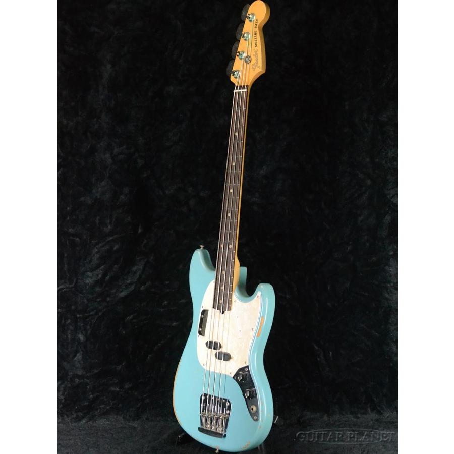 Fender Mexico Justin Mendal-Johnsen Road Worn Mustang Bass -Faded Daphne Blue-《ベース》｜guitarplanet｜03
