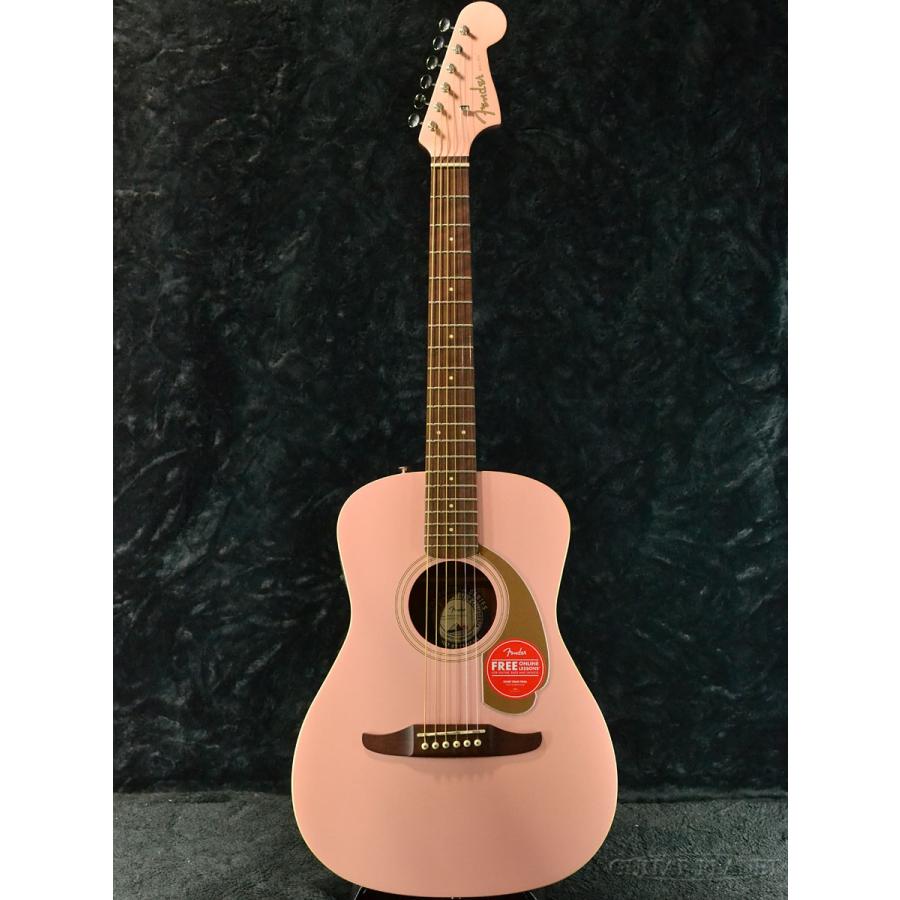 アコースティックギター Fender フェンダー　ピンク　アコギ Fender（フェンダー） Fender Malibu Player -Shell Pink-《アコギ