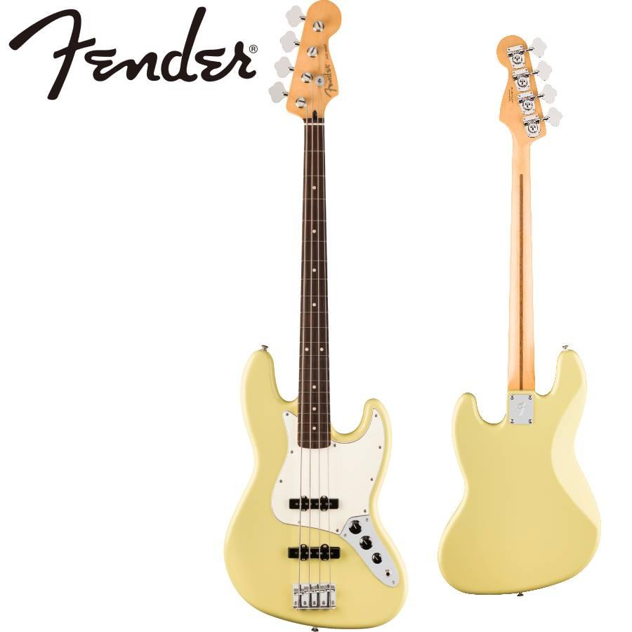 Fender Player II Jazz Bass -Hialeah Yellow / Rosewood-《ベース 