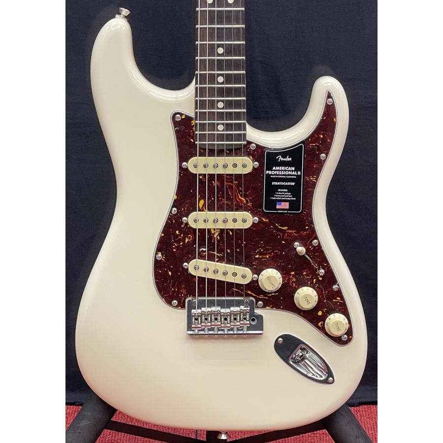 Fender American Professional II Stratocaster -Olympic White/Rosewood-【US22176853】【3.49kg】《エレキギター》｜guitarplanet｜02