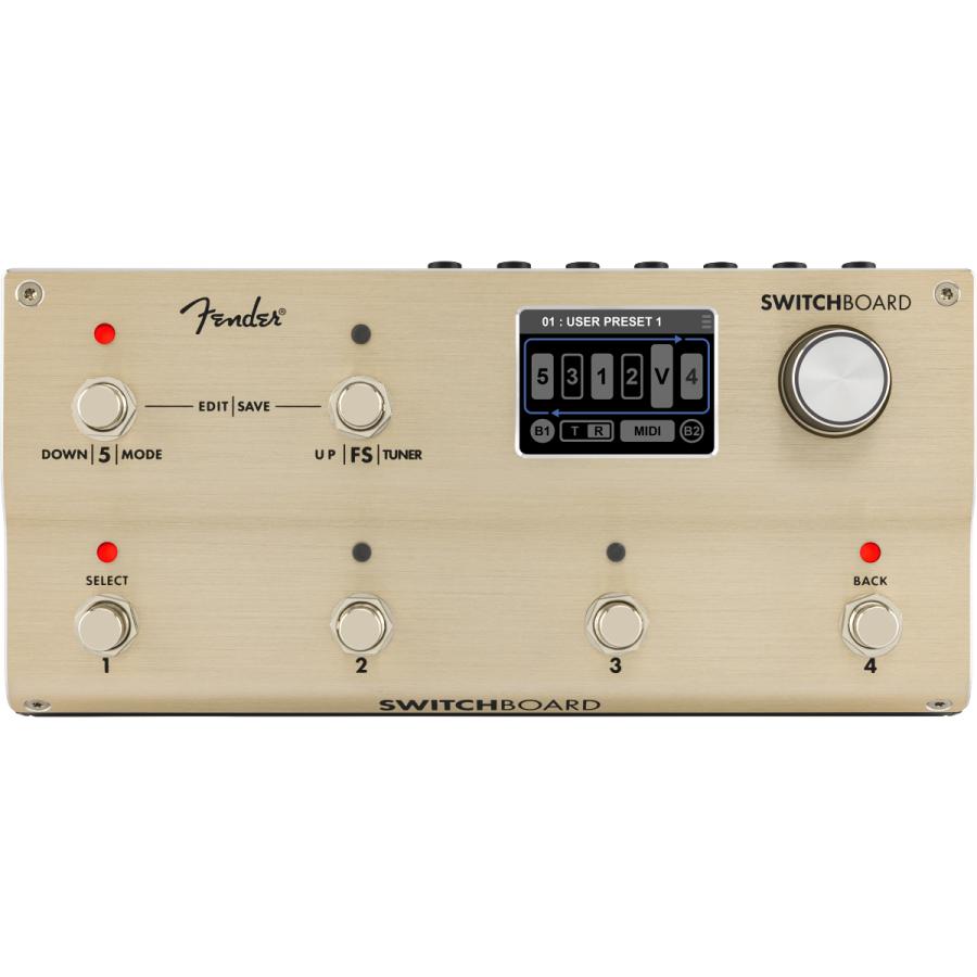 ギター Fender Switchboard Effects Operator Fender／Switchboard Effects Operator】合理的でコンパクトな