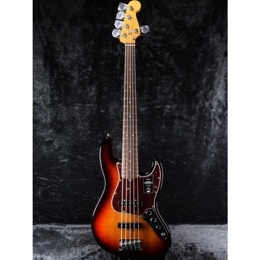 ベース Fender American Professional II Jazz bas Fender American Professional II Jazz Bass 3-Color Sunburst