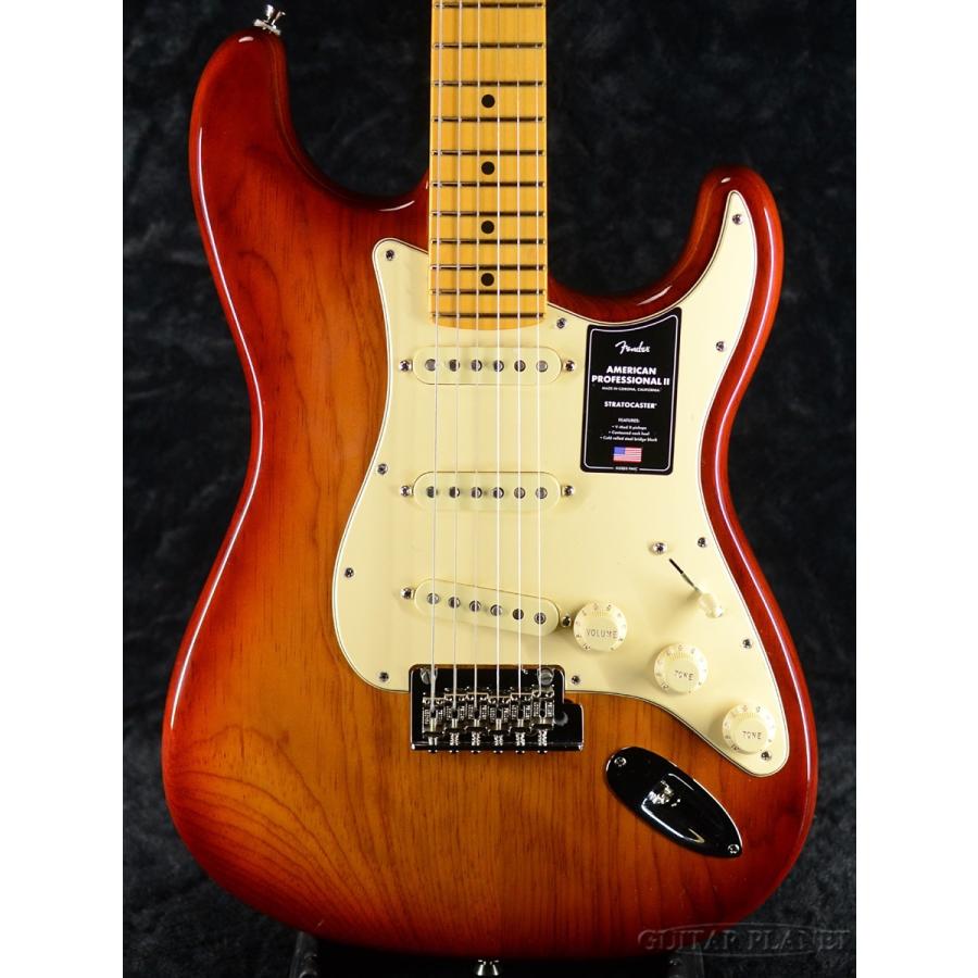 Fender USA American Professional II Stratocaster -Sienna Sunburst / Maple-《エレキギター》の画像