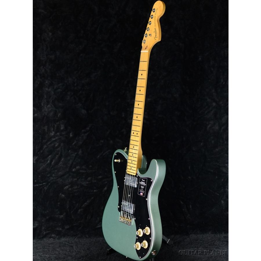 Fender USA American Professional II Telecaster Deluxe -Mystic Surf Green / Maple-《エレキギター》の画像