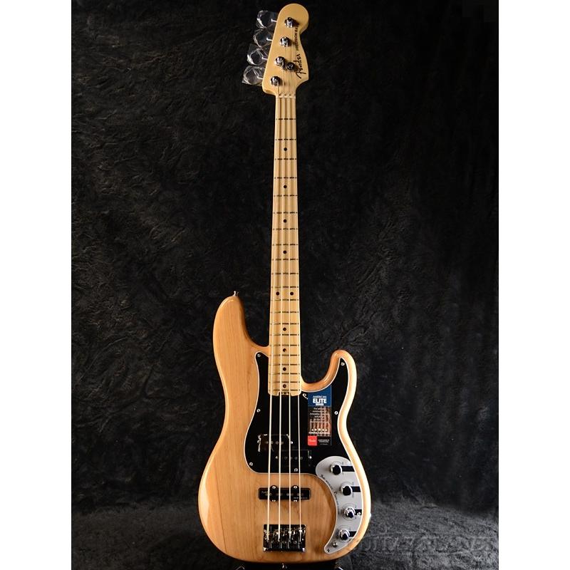 Fender USA American Elite Precision Bass -Natural-《ベース 