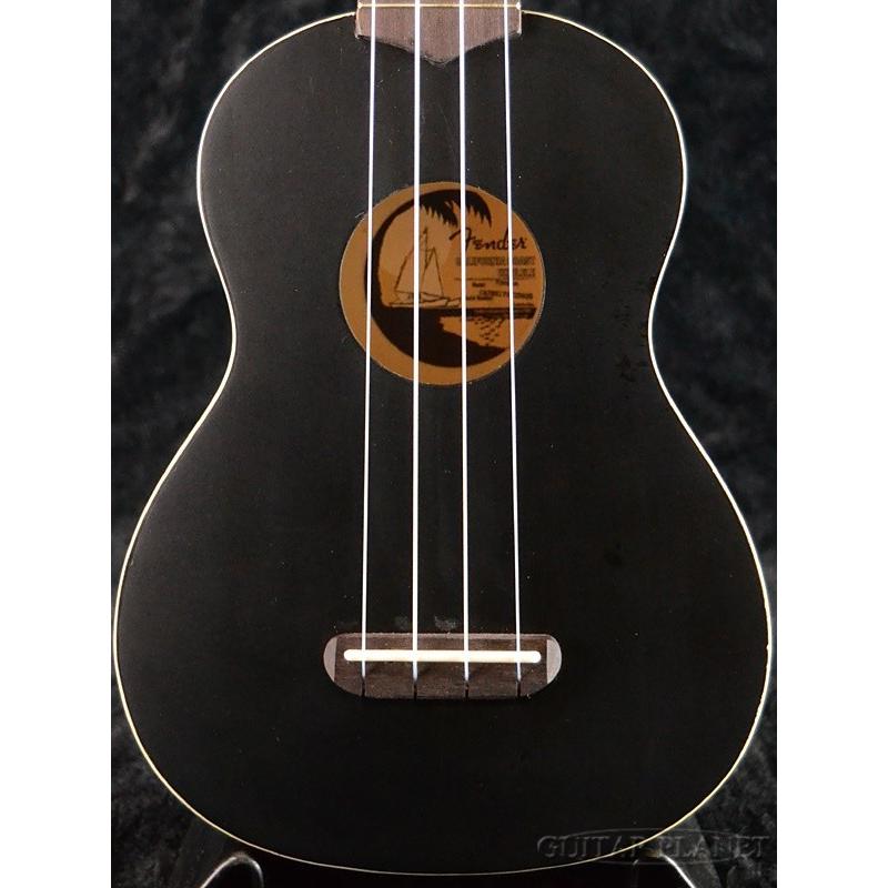 Fender Venice Soprano Ukulele Black ソプラノウクレレ《ウクレレ》 fendervenice