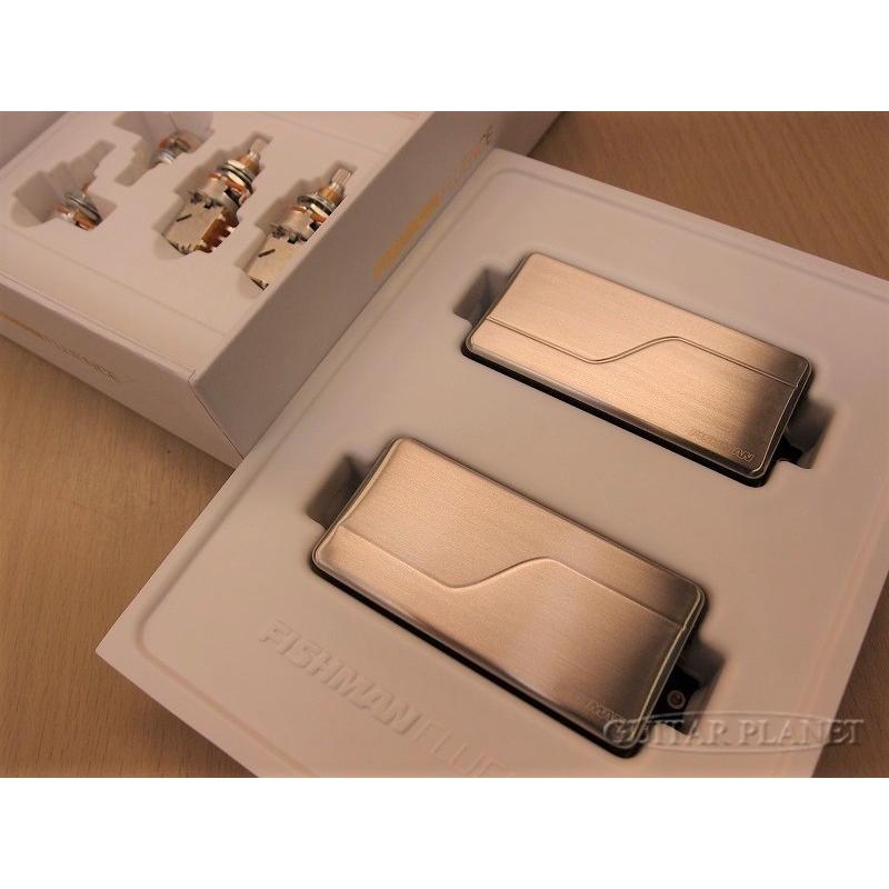 FISHMAN Fluence Modern Humbucker 7-Strings Set -Brushed Stainless