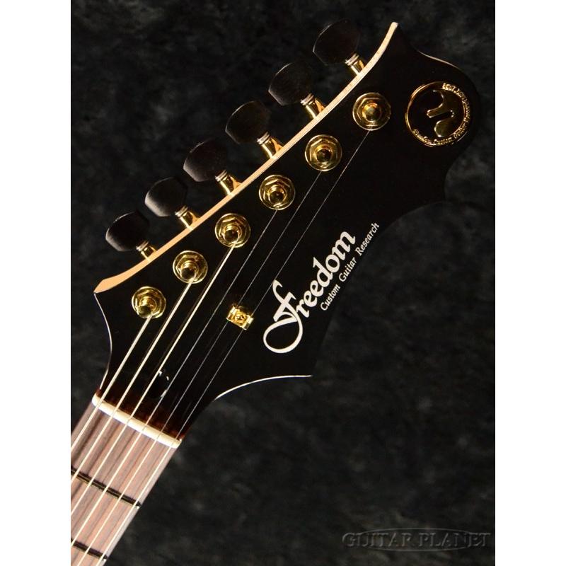 Freedom Custom Guitar Research Hydra 24 2Point -Vintage Yellow