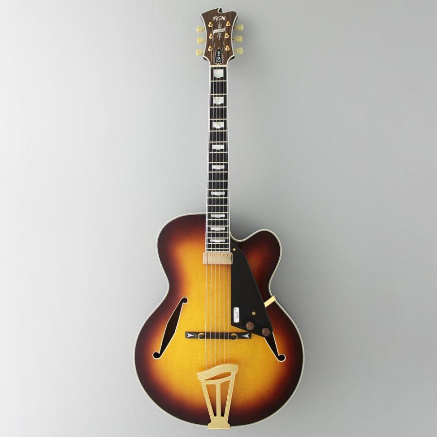 【値下げ】FUJIGEN MFA-FP Jazz Burst FUJIGEN MFA-FP/JB Jazz Burst《フルアコ/エレキギター