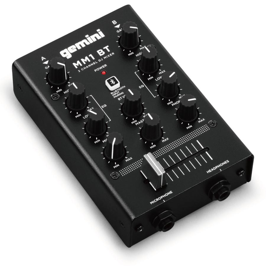 gemini MM1BT ミキサー DJ Bluetooth GEMINI Sound Gemini 美品 動作確認済み DJミキサー BT MM1 DJ機材