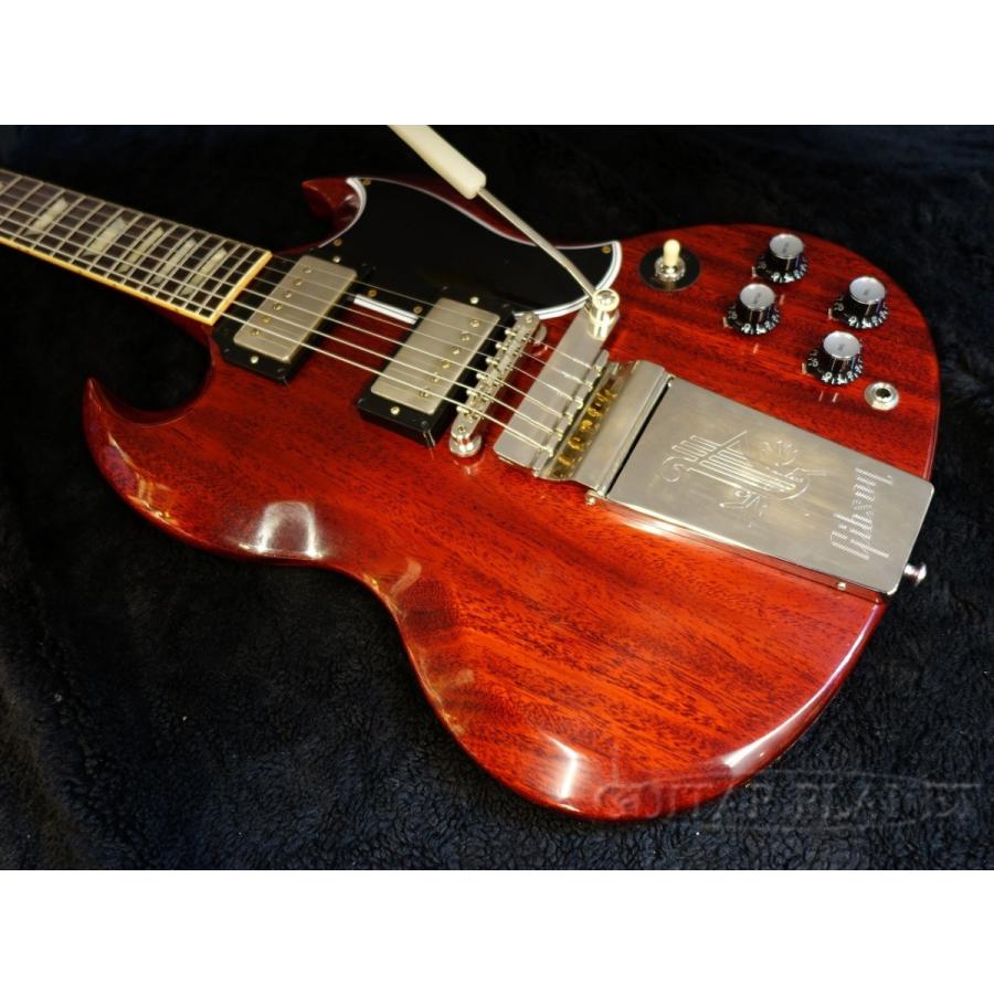Gibson Custom Shop ~Japan Limited Run~ 1964 SG Standard Reissue w/ Maestro  Vibrola  Grovers VOS -Medium Cherry- #002112《エレキギター》 gibson-cs-64sg-mv-mch-2112  ギタープラネット !ショップ 通販 