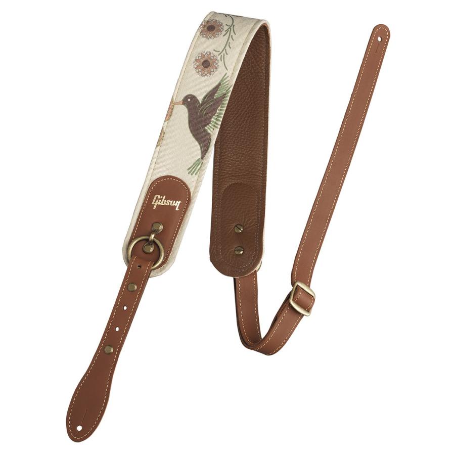 Gibson The Hummingbird Premium Comfort Strap ギブソンレザーストラップ gibsonhummingbirdconfortstrap