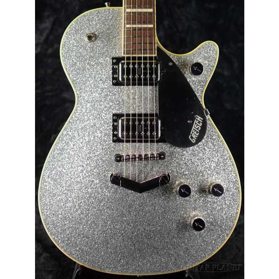 【希少品】 【アウトレット特価!!】Gretsch G6229 Players Edition Jet BT with V Stoptail -Silver Sparkle-《エレキギター》 【YW3457820179】(122040円)