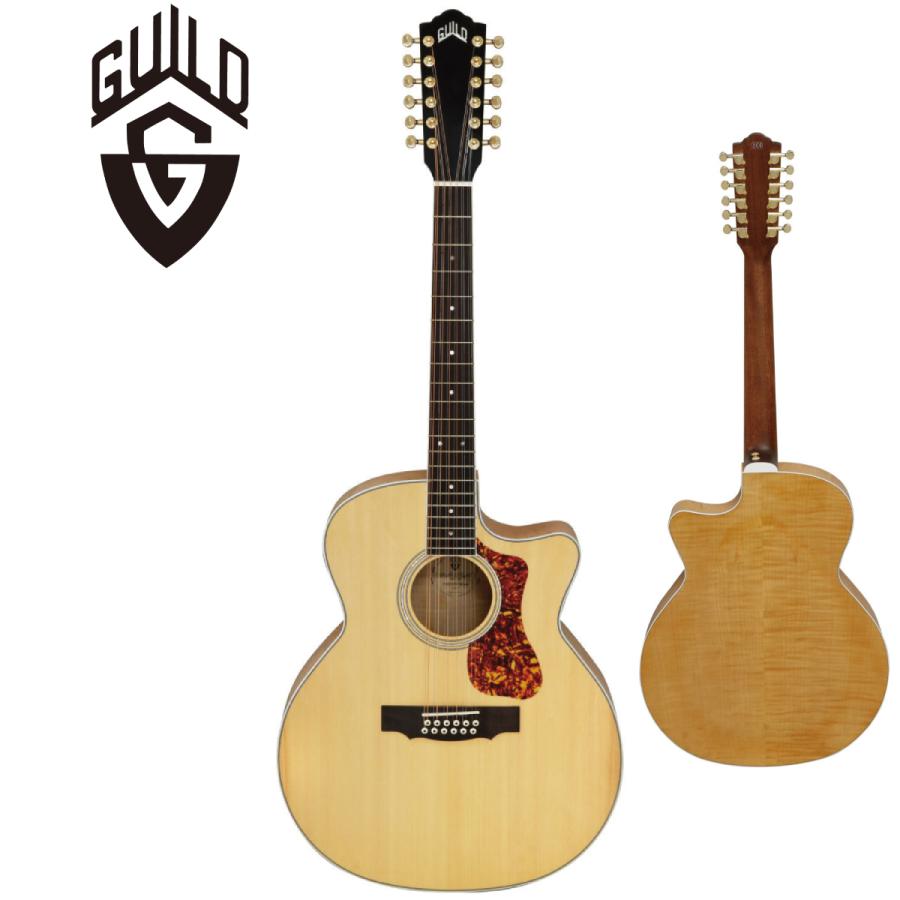 GUILD F-2512CE DELUXE / BLONDE《アコギ》 : ギタープラネット Yahoo 
