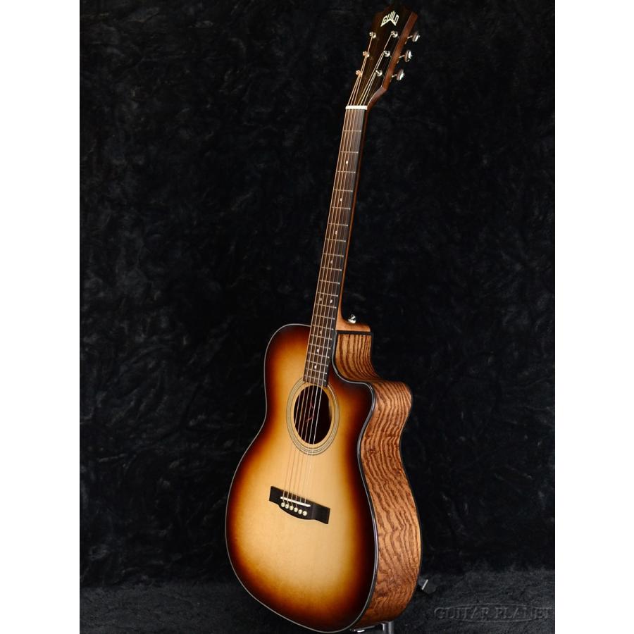 GUILD OM-260CE Deluxe Burl ギルドエレアコ