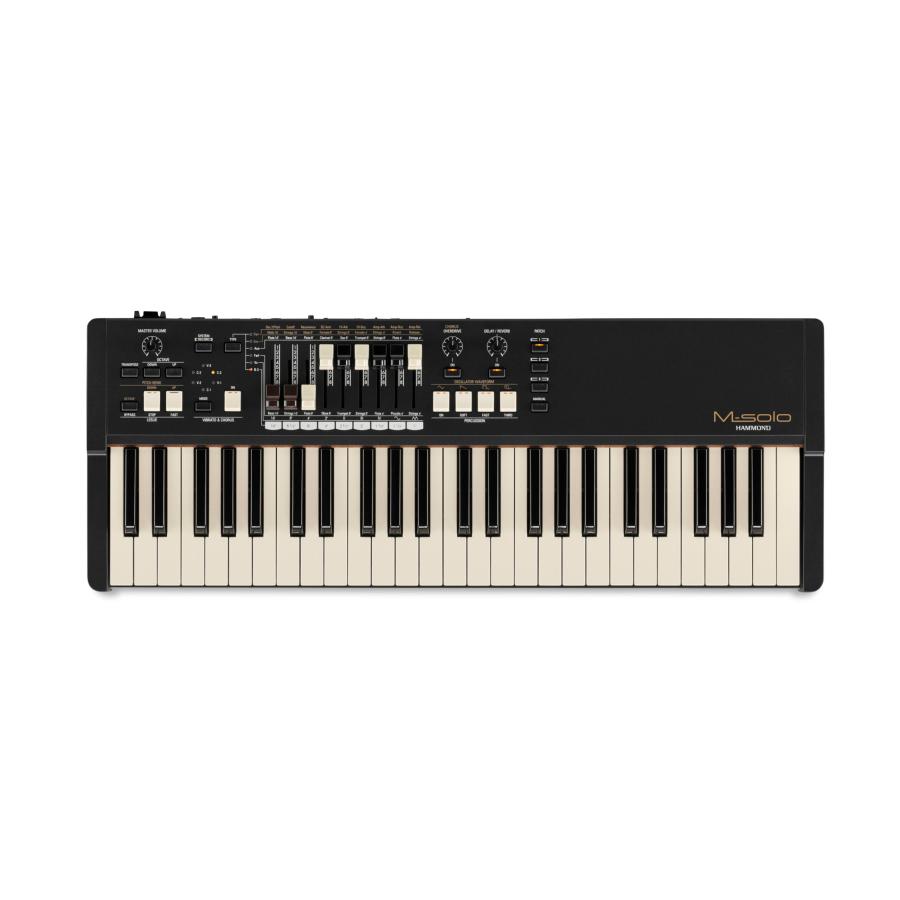 Hammond ドローバーキーボード M-solo Blk ハモンドオルガン : ギター 