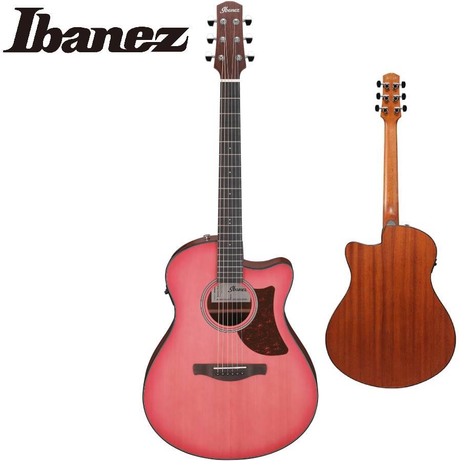 Ibanez（アイバニーズ） Ibanez AAM50CE -CRO (Coral Red Burst Open