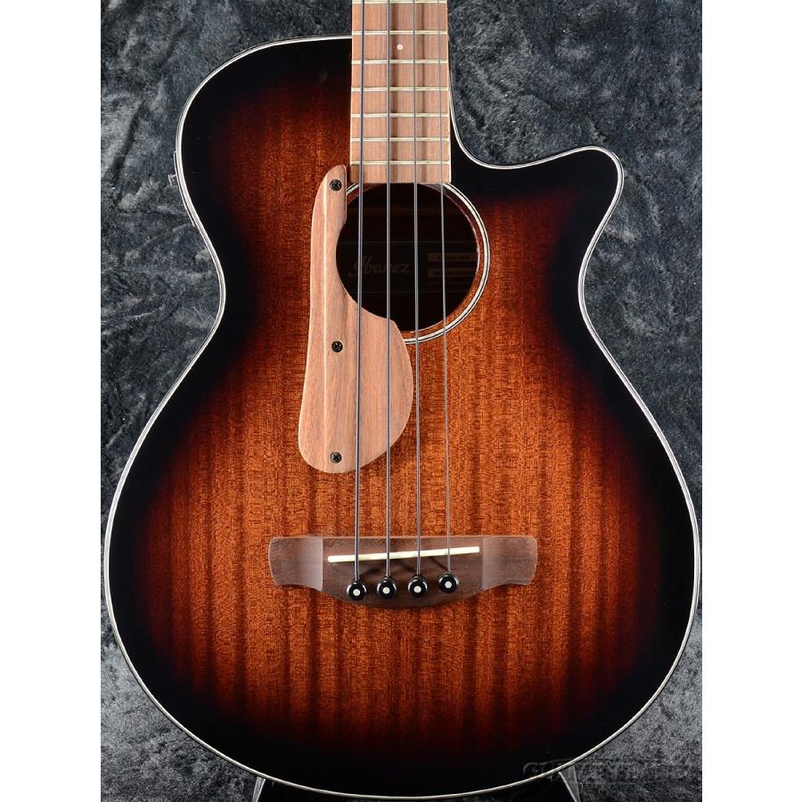 Ibanez AEGB24E -MHS(Mahogany Sunburst High Gloss)-《ベース