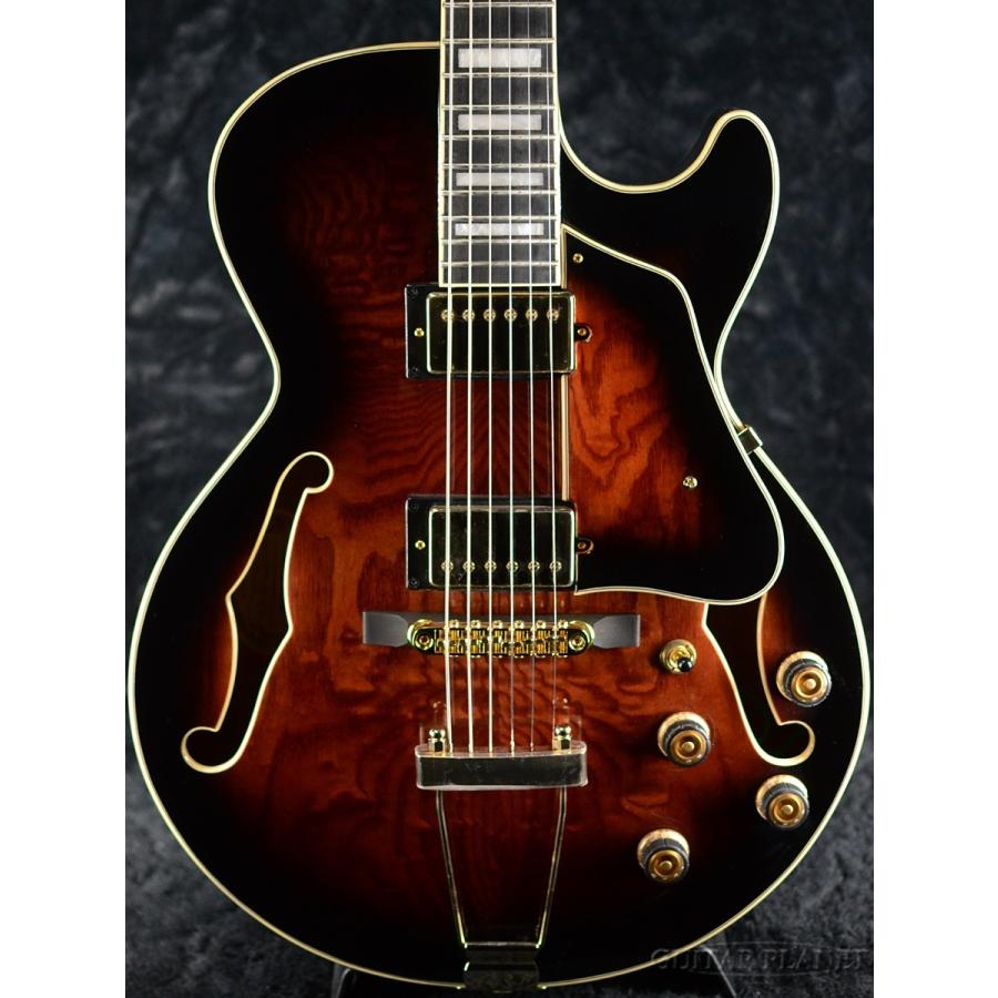 定価154000円　美品 Ibanez AG95QA-DBS エレキギター Ibanez アイバニーズ AG95QA DBS フルアコ エレキギター Dark