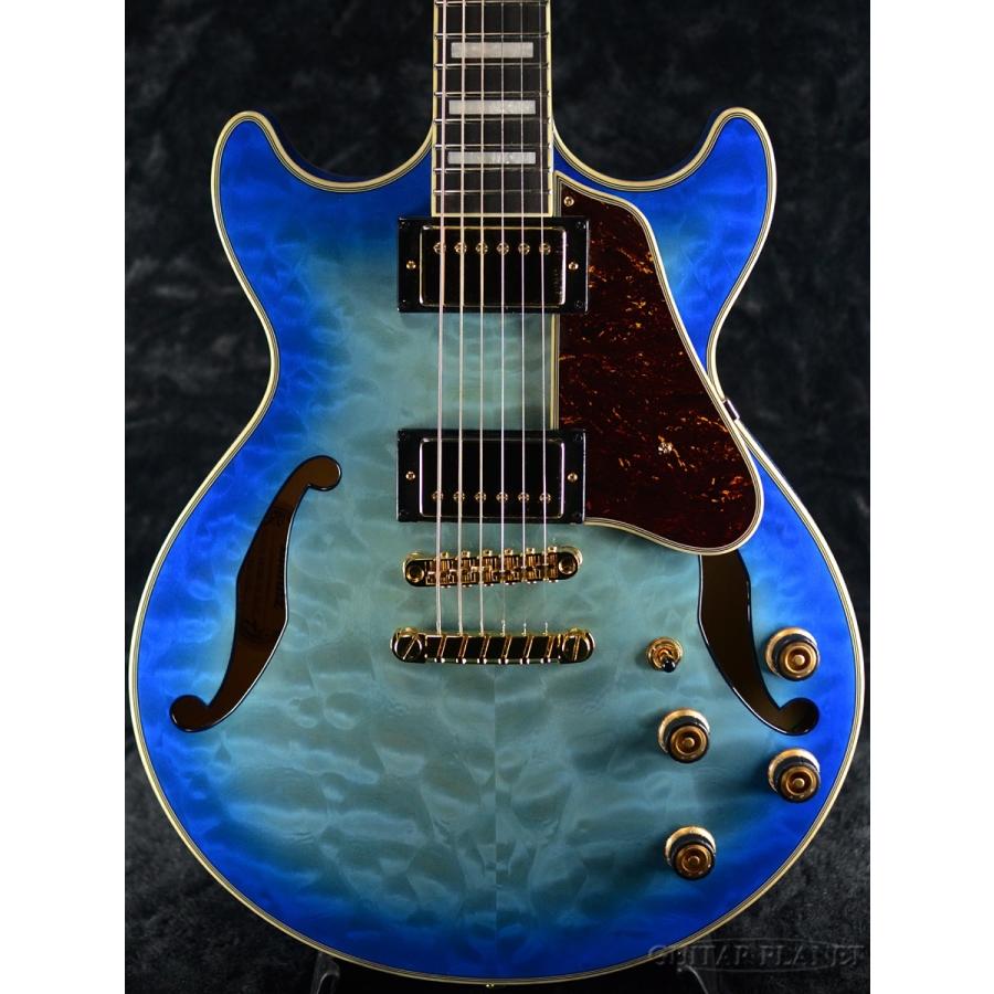 Ibanez Artcore Expressionist AM93QM -JBB(Jet Blue Burst Ibanez Artcore Expressionist AM93QM -JBB(Jet Blue Burst
