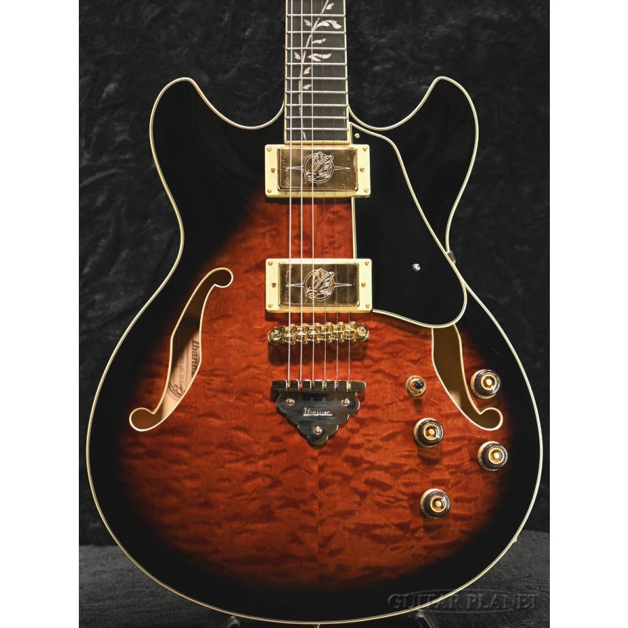 Ibanez AS93QMSP-DBS(Dark Brown Sunburst) 新品 [アイバニーズ