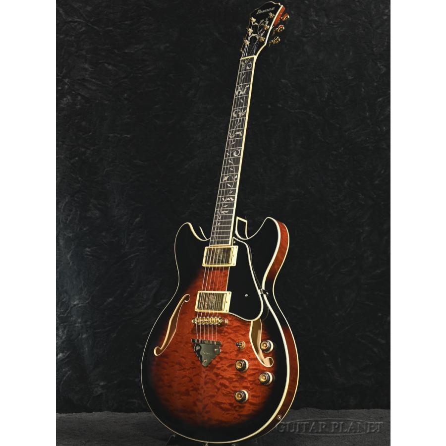 Ibanez セミアコースティックエレキギター サンバースト Ibanez セミアコースティックギター サンバースト Ibanez