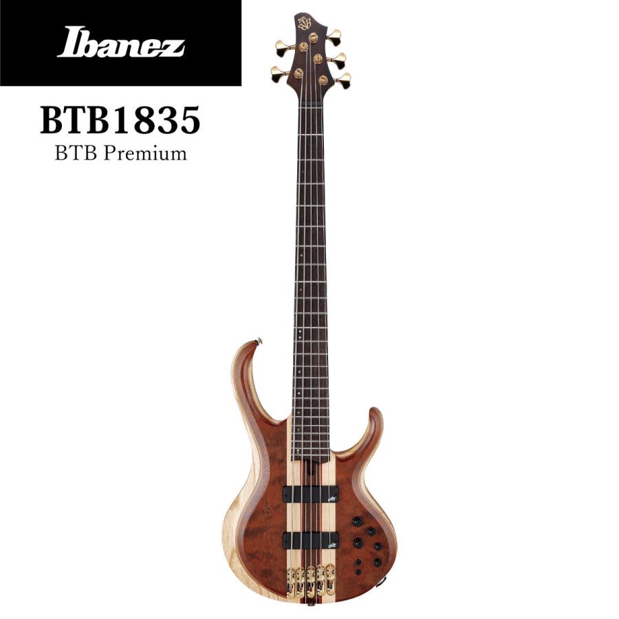 Ibanez BTB1835 -NDL(Natural Shadow Low Gross)-《ベース》 : ギター  