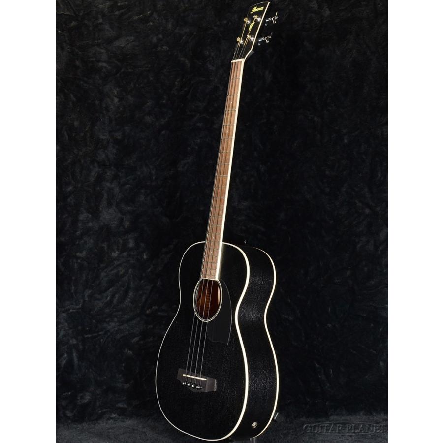 Basso Acustico Ibanez PCBE14MH-WK - 4 Corde, Elettroacustico, Finitura Nero Invecchiato - Foto 12