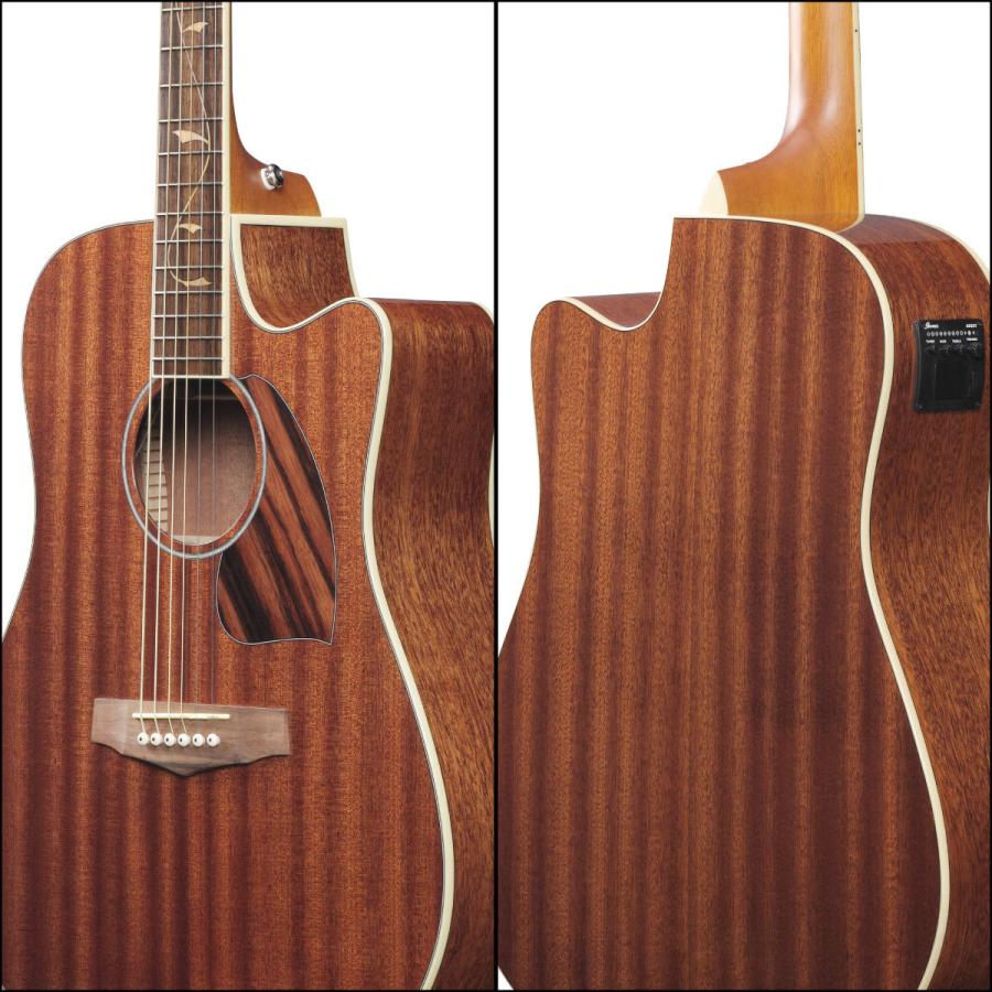 Ibanez PF33MHCE -NMH(Natural Mahogany High Gloss)-《アコギ 