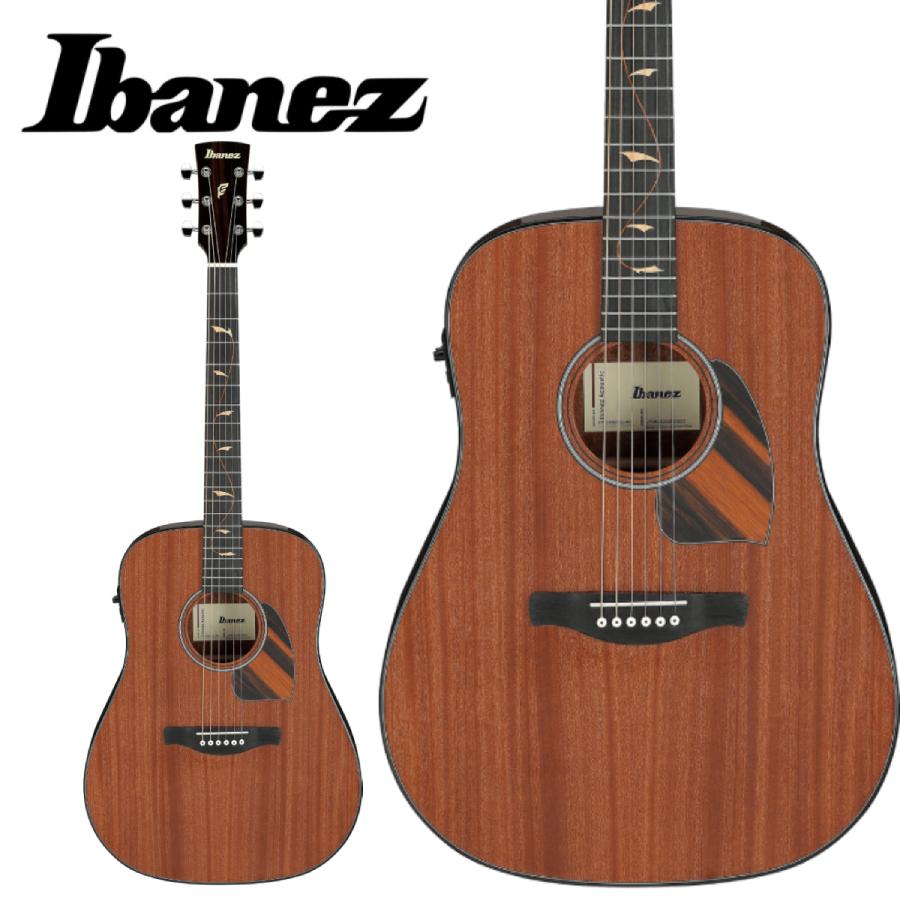 Ibanez / PF34MHE-NT(Natural High Gloss)- 新品《エレアコ》 : ギター