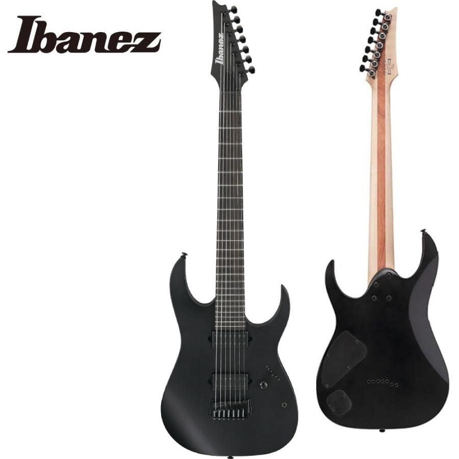 Ibanez（アイバニーズ） Ibanez RGIXL7 -BKF(Black Flat)- 新品