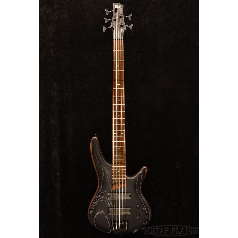 エレキベース Ibanez sr675 Ibanez（アイバニーズ） Ibanez SR675 -Silver Wave Black Flat