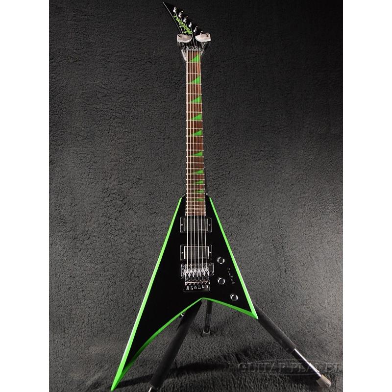 Jackson RRX24 Black With Neon Green Bevels《エレキギター》 : ギタープラネット Yahoo ...