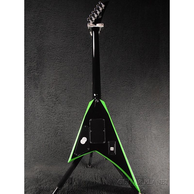 Jackson RRX24 Black With Neon Green Bevels《エレキギター》 : ギタープラネット Yahoo ...