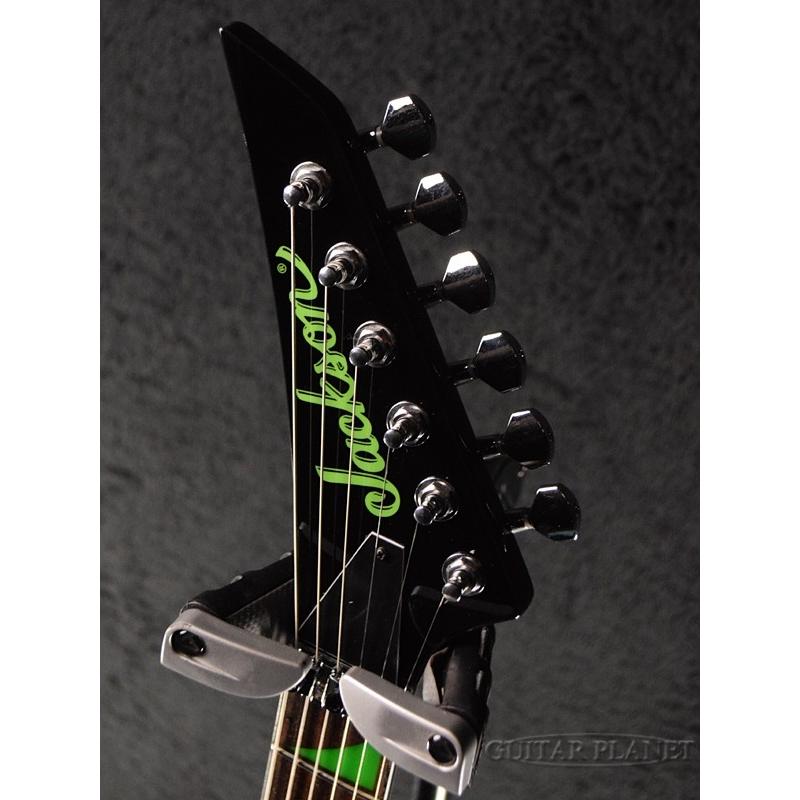 Jackson RRX24 Black With Neon Green Bevels《エレキギター》 : ギタープラネット Yahoo ...