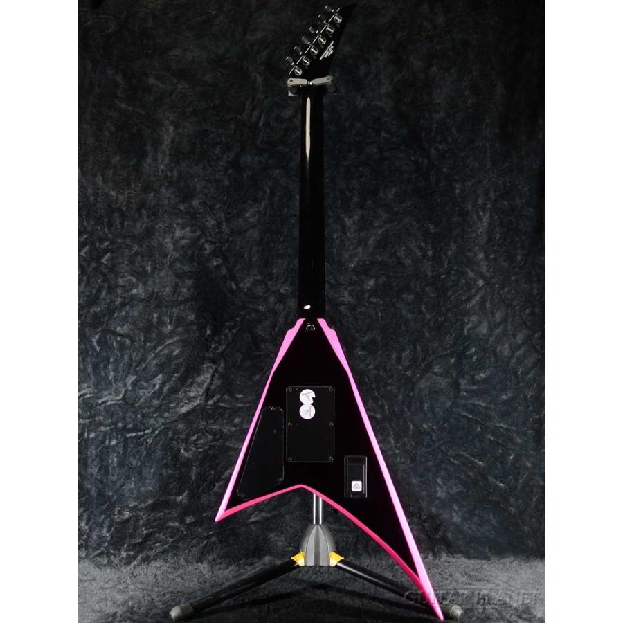 Jackson X SERIES RHOADS RRX24 -Black with Neon Pink Bevels-《エレキギター ...
