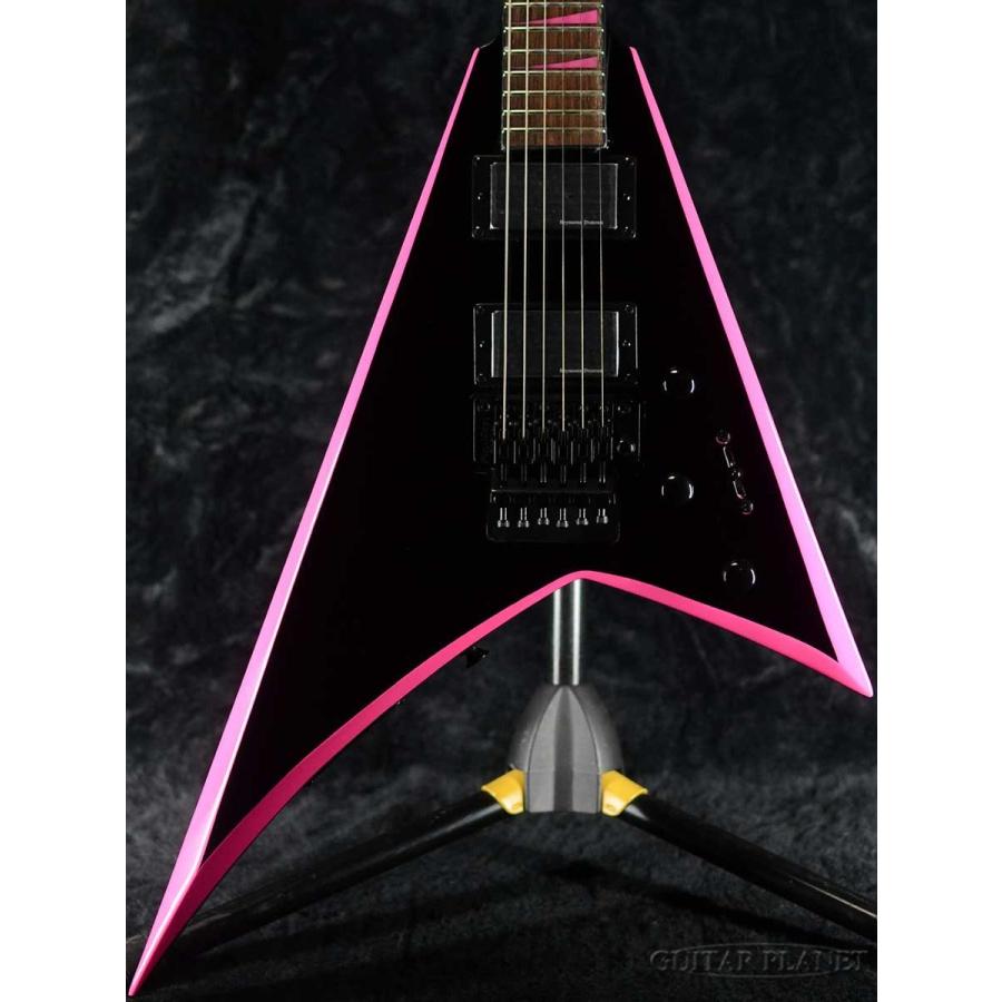 Jackson X SERIES RHOADS RRX24 -Black with Neon Pink Bevels-《エレキギター ...