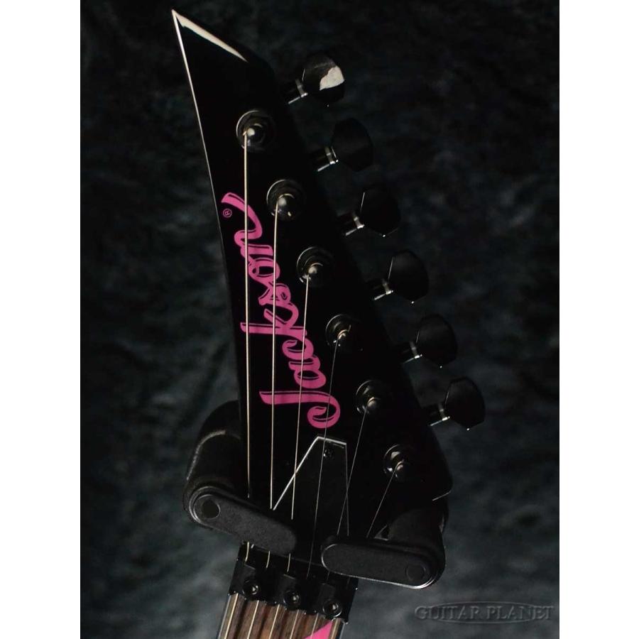 Jackson X SERIES RHOADS RRX24 -Black with Neon Pink Bevels-《エレキギター ...